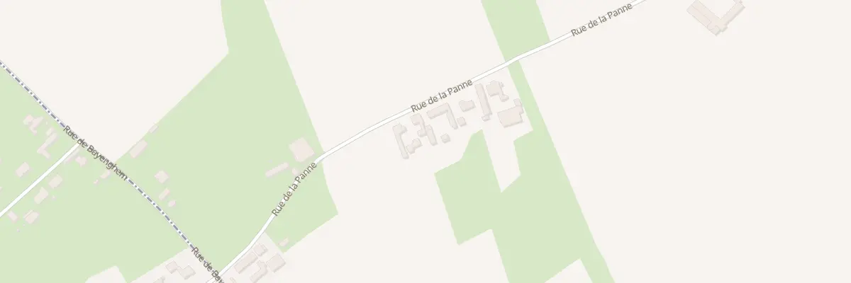 Plan du 113 Rue de la Panne à Muncq-Nieurlet