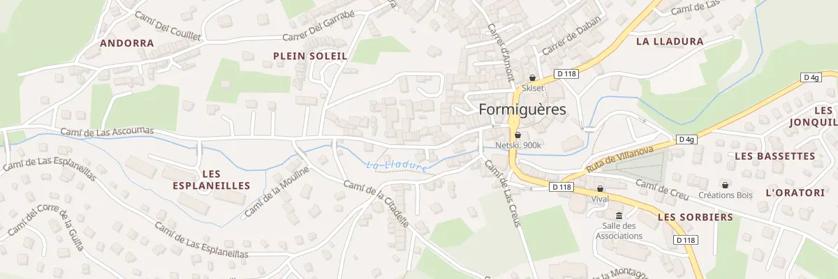 Plan du 26 Cami de la Ribera à Formiguères