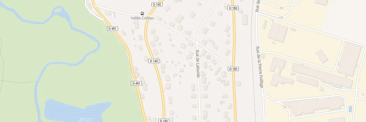 Plan du 17B Rue de Laborde au Mérévillois