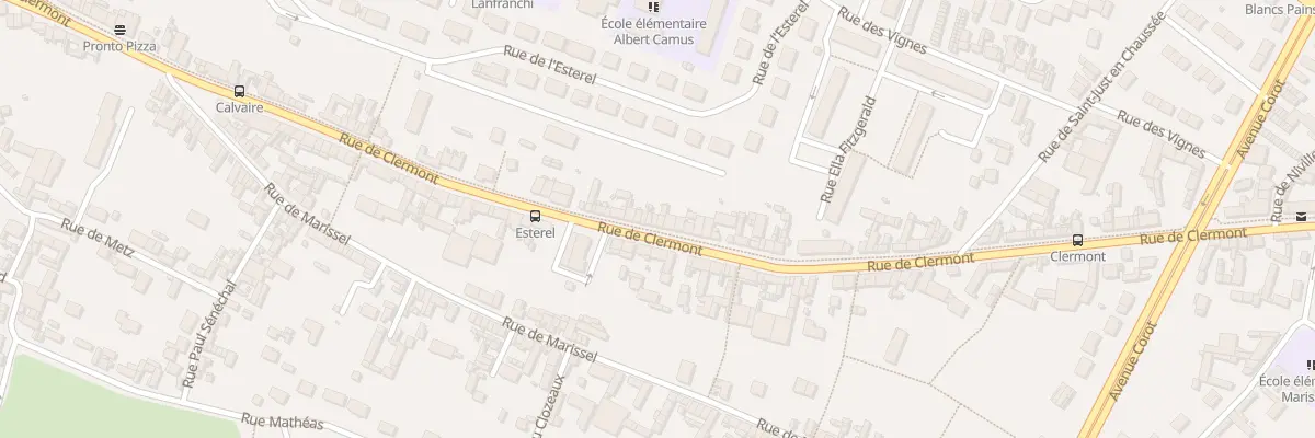 Plan du 135 Rue de Clermont à Beauvais