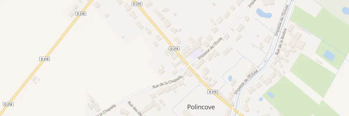 Plan du 197 Rue de la Mairie à Polincove