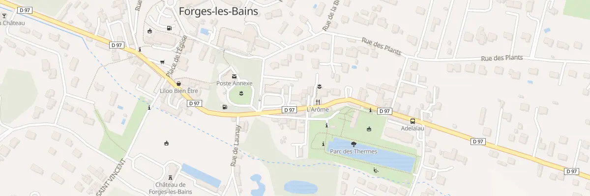 Plan du 13 Rue du Docteur Babin à Forges-les-Bains