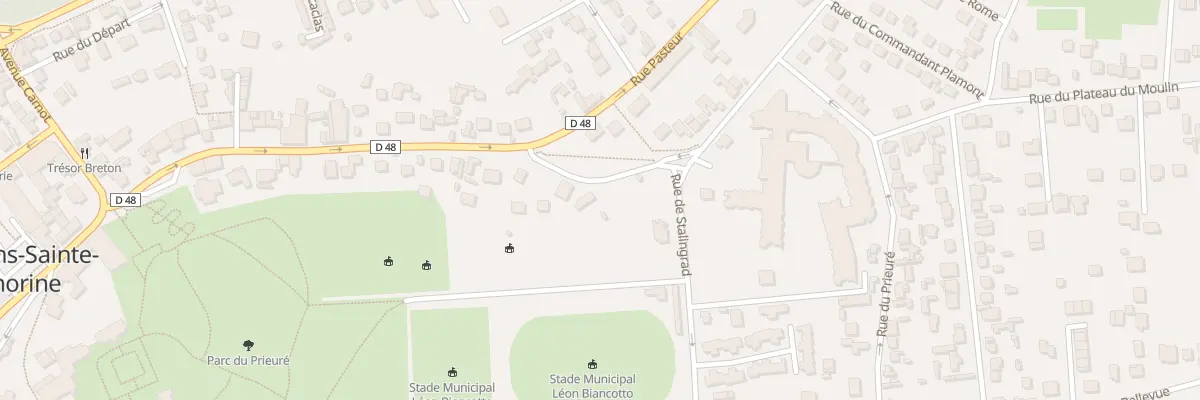 Plan du 8 Rue du General l’Heritier à Conflans-Sainte-Honorine