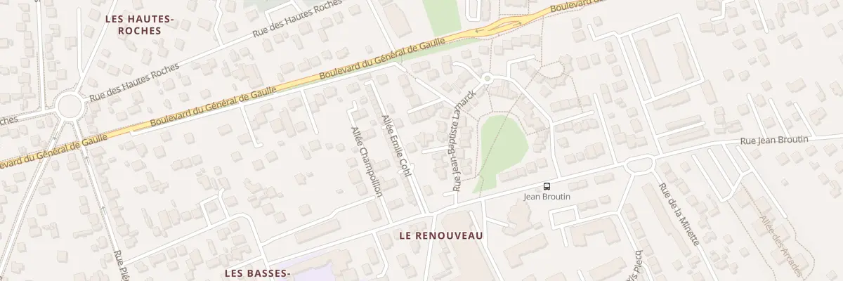 Plan du 7 Rue Jean Baptiste Lamarck à Conflans-Sainte-Honorine