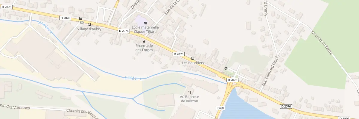 Plan du 96 Rue Etienne Marcel à Vierzon