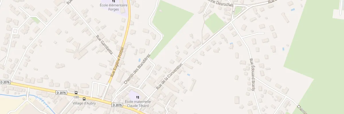 Plan du 23 Rue de la Convention à Vierzon