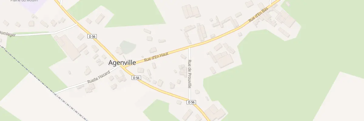 Plan du 2 Rue de Prouville à Agenville