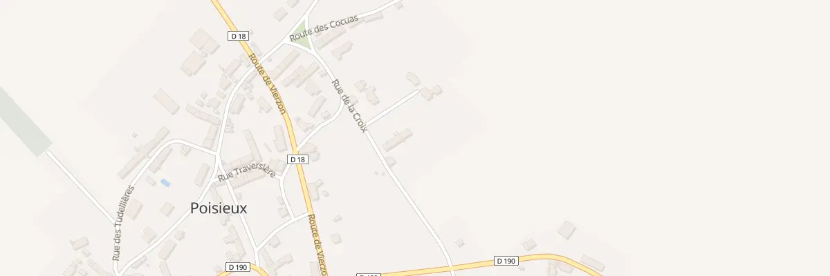 Plan du 11 Rue de la Croix à Poisieux