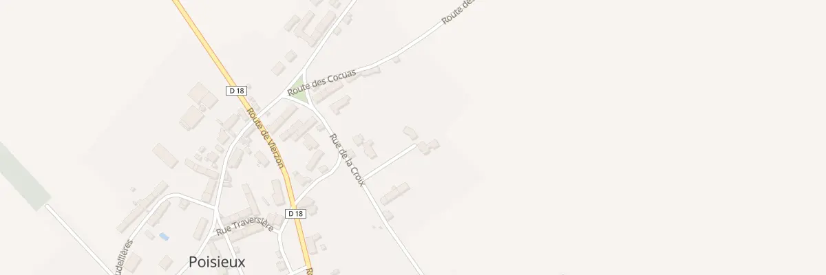 Plan du 7T Rue de la Croix à Poisieux