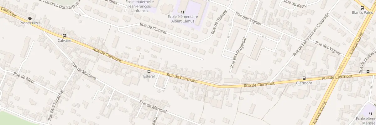Plan du 137 Rue de Clermont à Beauvais