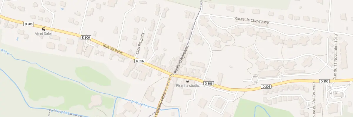 Plan du 7 Rle d’Aigrefoin à Saint-Rémy-lès-Chevreuse