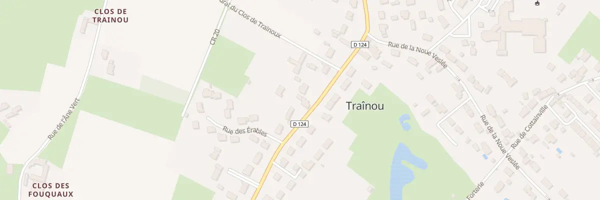 Plan du 508 Rue des Trois Croix à Traînou
