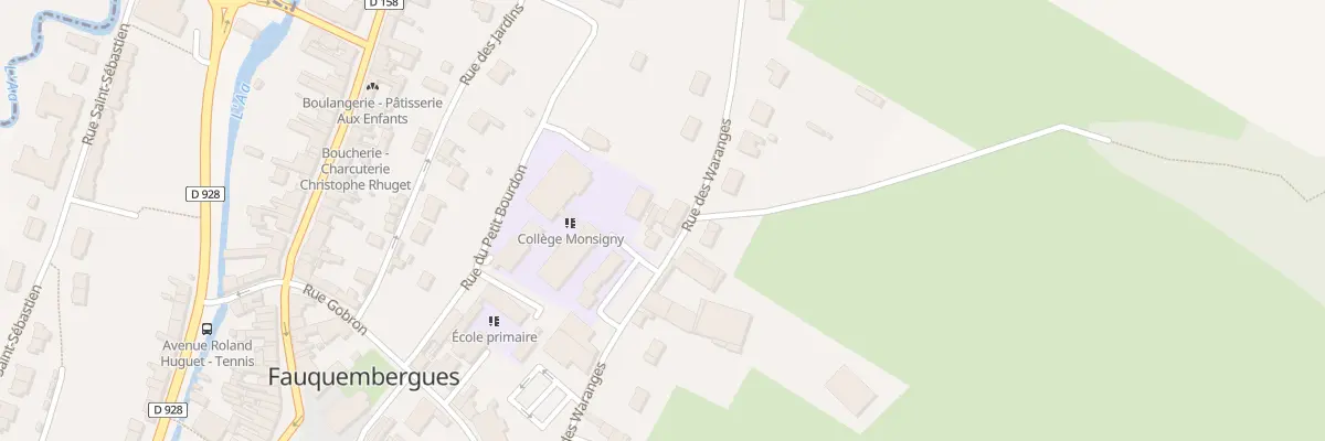 Plan du 3 Rue des Waranges à Fauquembergues