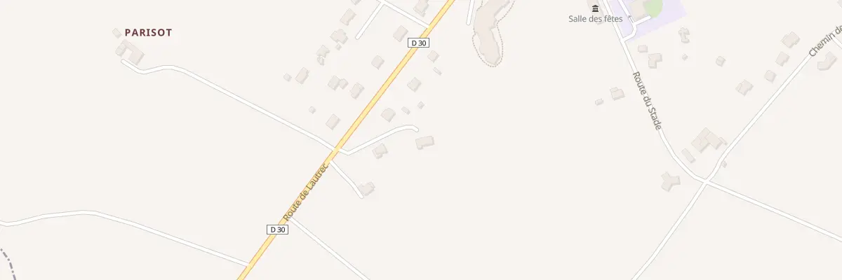 Plan du 21 Rte de Lautrec à Montdragon
