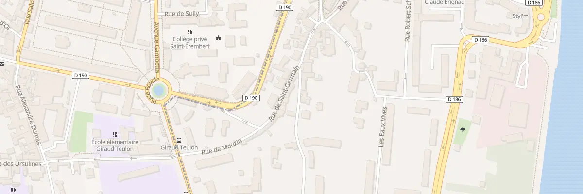 Plan du 21 Rue de Saint-germain au Pecq