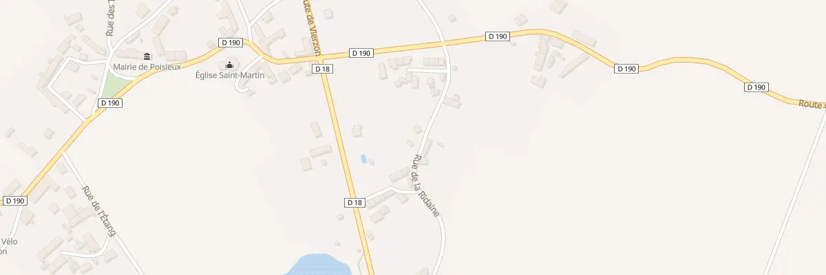 Plan du 2 Rue de la Ridaine à Poisieux