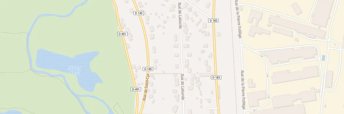 Plan du 11 Rue de Laborde au Mérévillois