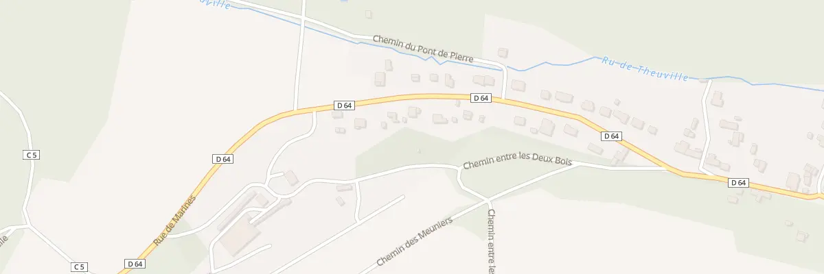 Plan du 61 Rue de Marines à Vallangoujard