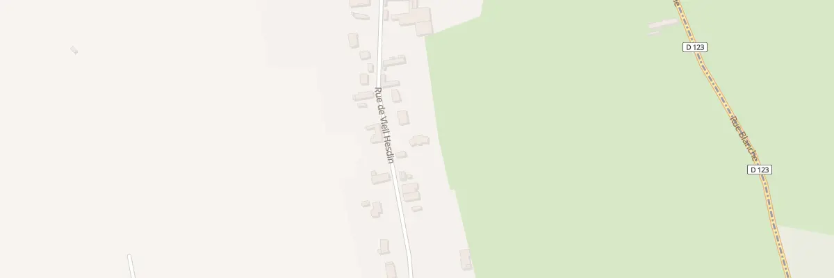 Plan du 15C Rue de Vieil Hesdin au Parcq
