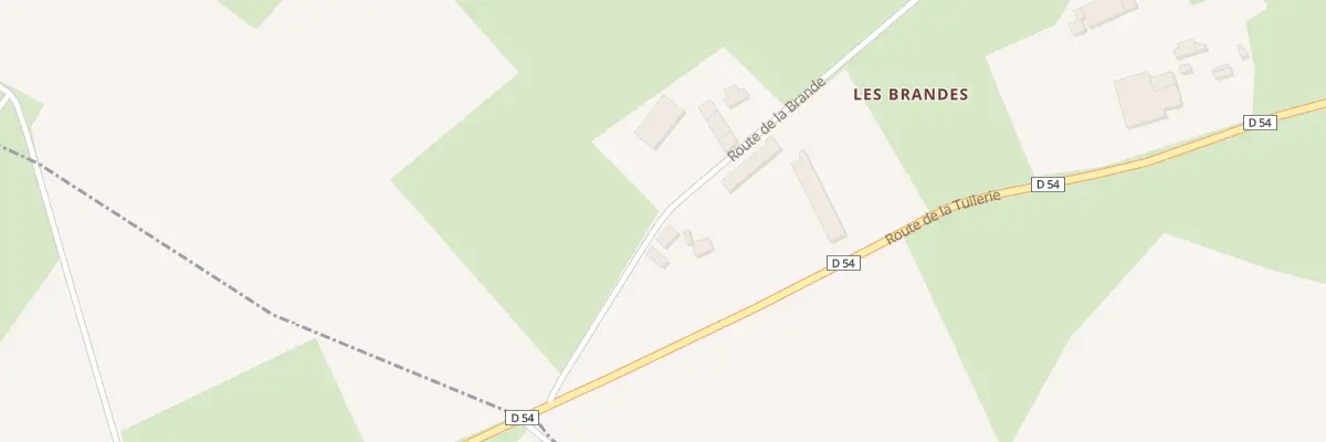 Plan du 3 Rte de la Tuilerie à Feusines