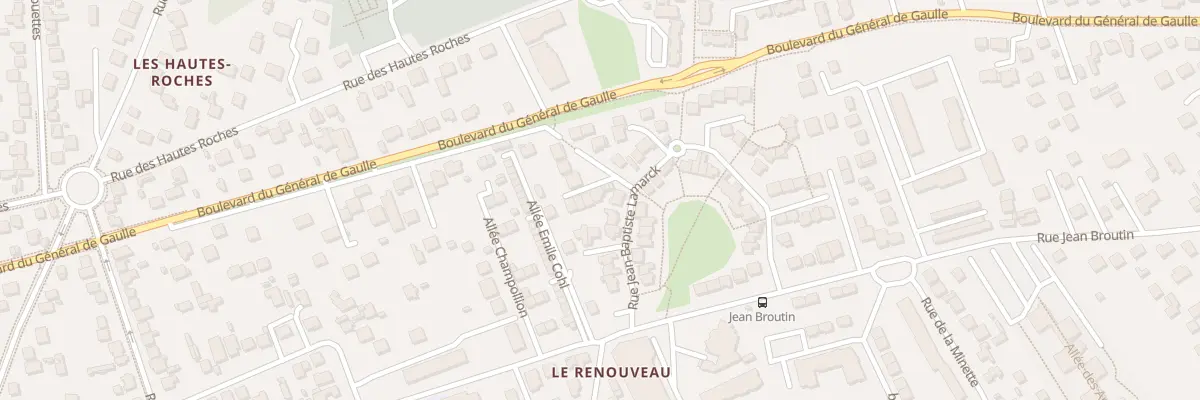 Plan du 17 Rue Jean Baptiste Lamarck à Conflans-Sainte-Honorine