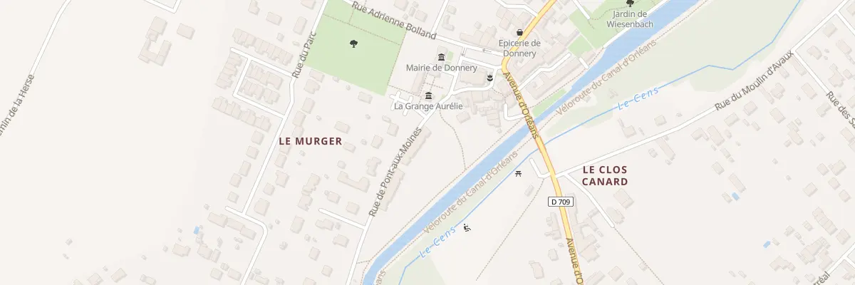 Plan du 3 Rue du Pont aux Moines à Donnery