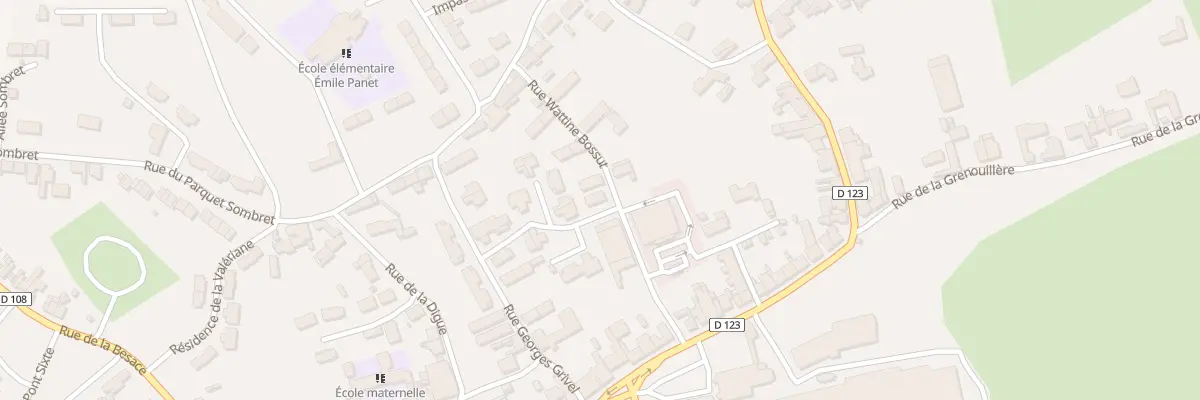 Plan du 2 Rue Gabriel Martel à Auchy-lès-Hesdin