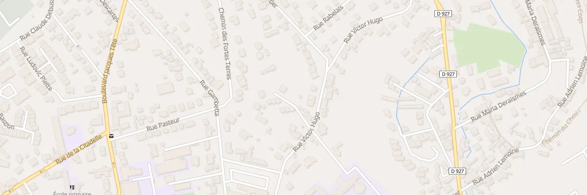 Plan du 21 Rue Victor Hugo à Pontoise