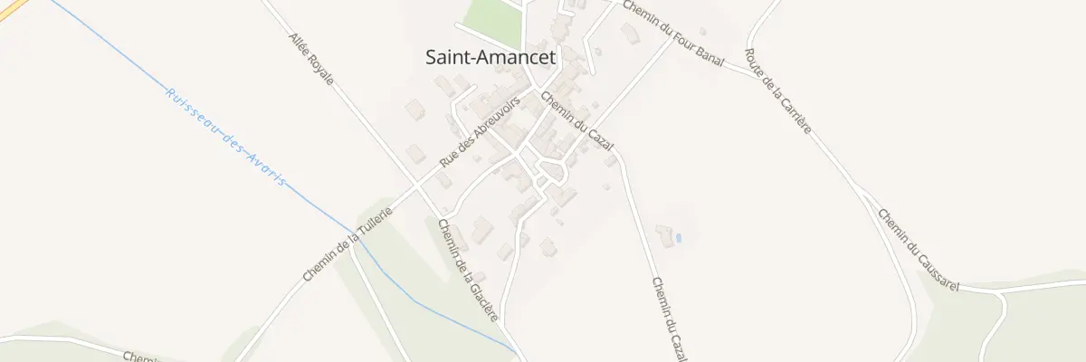 Plan du 5 Pl de la Liberté à Saint-Amancet