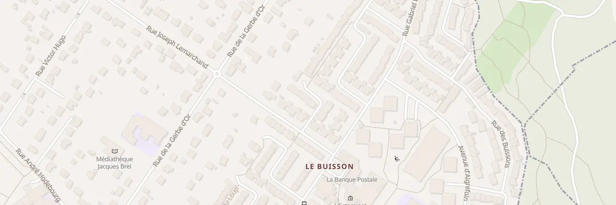Plan du 3 All du Pré Bonnard à Magny-les-Hameaux