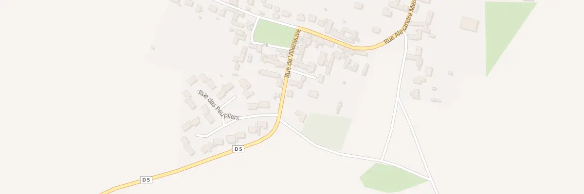 Plan du 11 Rue de Villeneuve à Lormaison