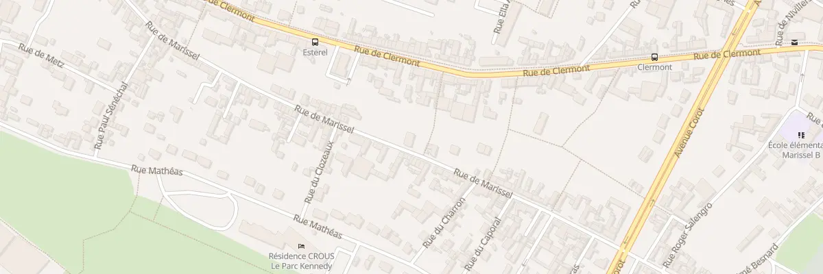 Plan du 69 Rue de Marissel à Beauvais
