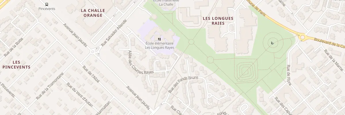 Plan du 22 All des Courtes Rayes à Éragny-sur-Oise