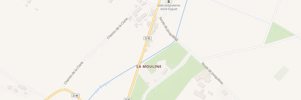 Plan du 107 Rte Route de Lautrec à Cuq