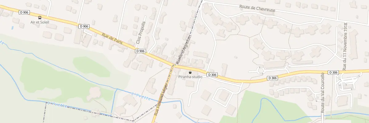 Plan du 188 Av General Leclerc à Gif-sur-Yvette