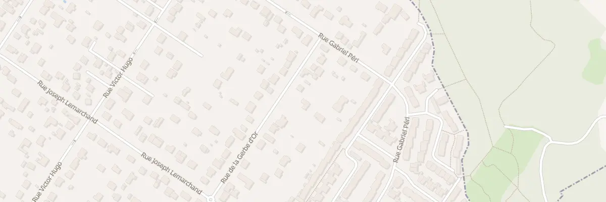 Plan du 3F Rue de la Gerbe d’Or à Magny-les-Hameaux