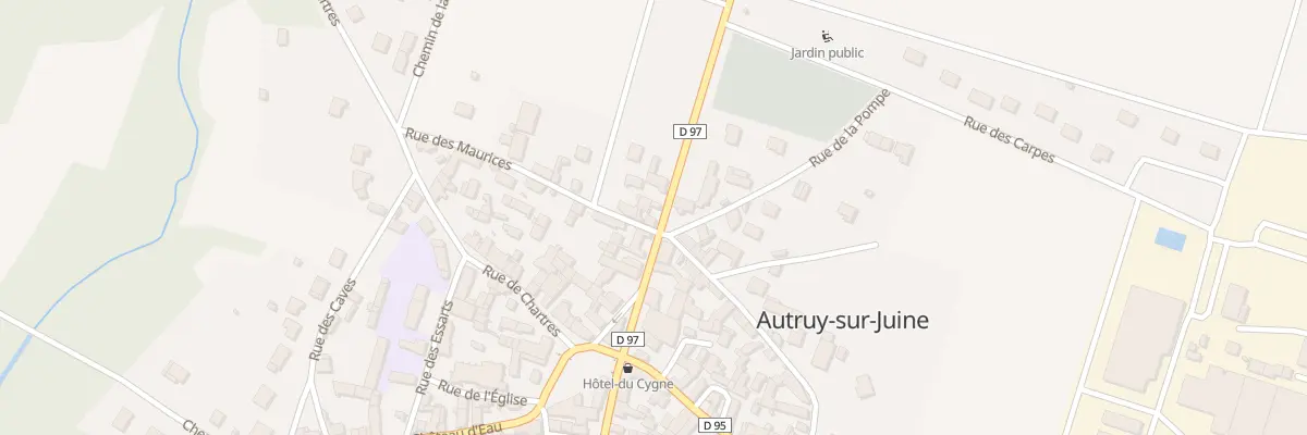 Plan du 8 Rue de la Libération à Autruy-sur-Juine