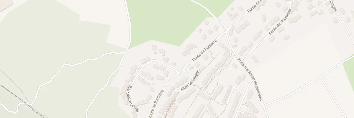 Plan du 22 Rte de Pontoise à Ennery