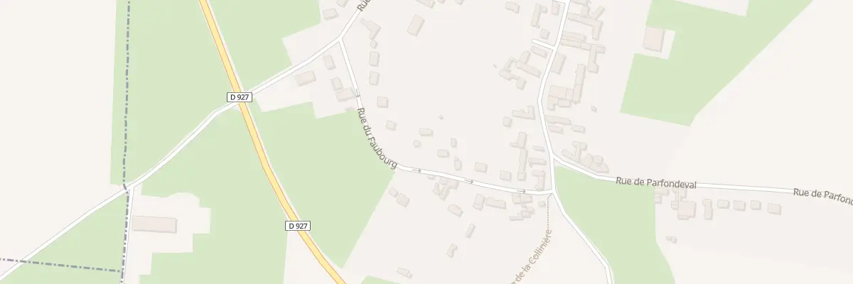 Plan du 10 Rue du Faubourg à Corbeil-Cerf