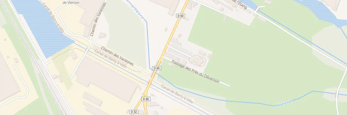 Plan du 8 Pl de l’Eglise des Forges à Vierzon