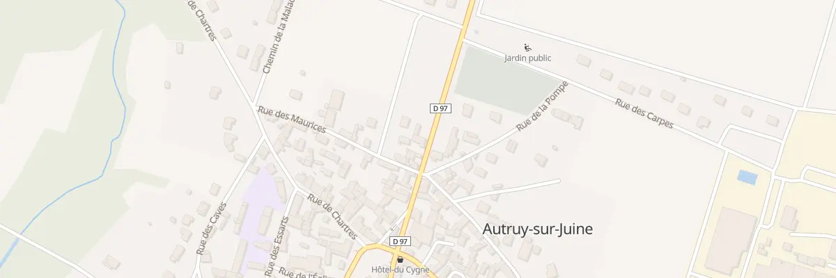 Plan du 5 Rue de la Libération à Autruy-sur-Juine