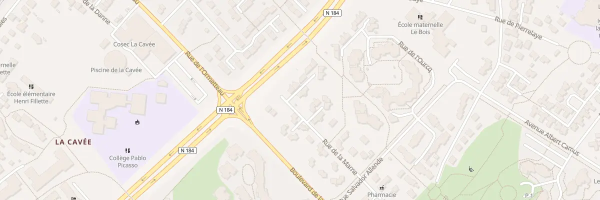Plan du 23 Rue de la Marne à Éragny-sur-Oise