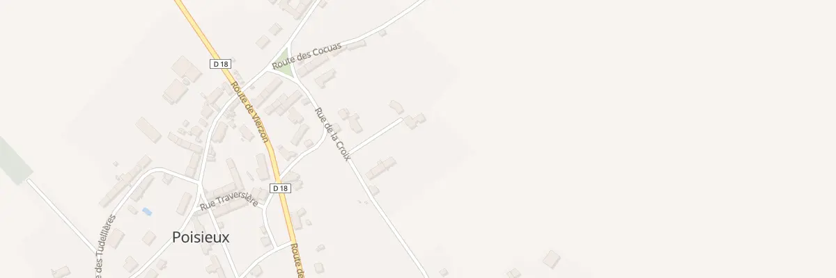 Plan du 7C Rue de la Croix à Poisieux