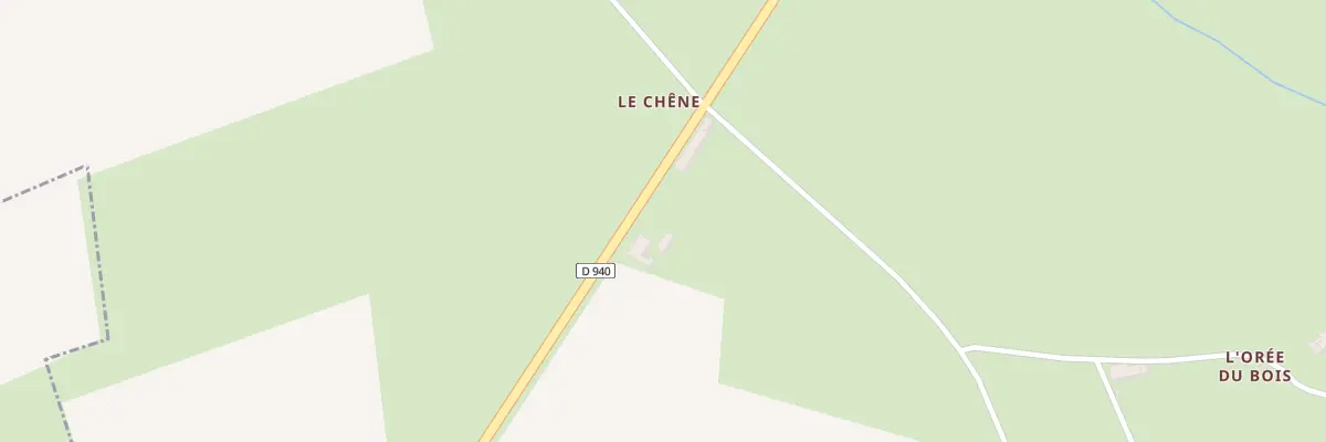 Plan du 5139 Le Chêne à Saint-Christophe-en-Boucherie