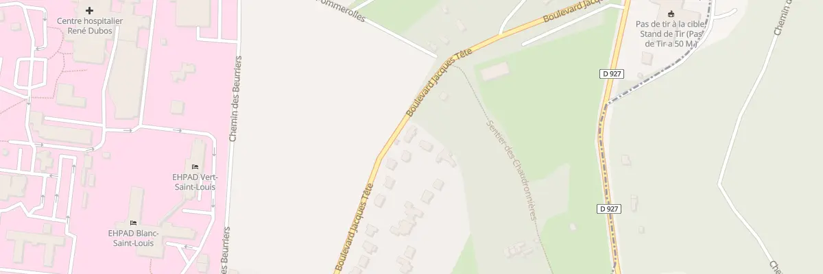 Plan du 120 Bd Jacques Tête à Pontoise
