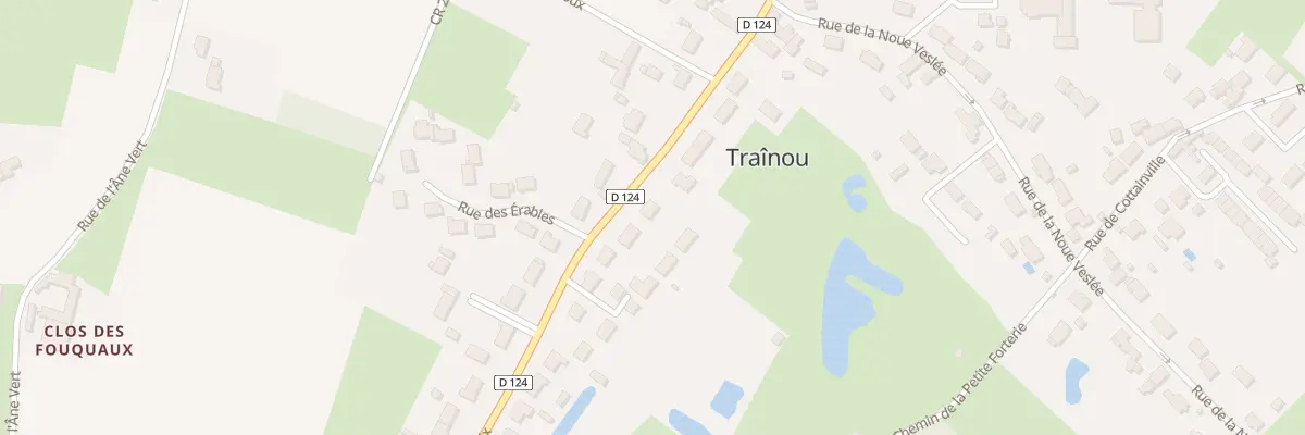 Plan du 531 Rue des Trois Croix à Traînou