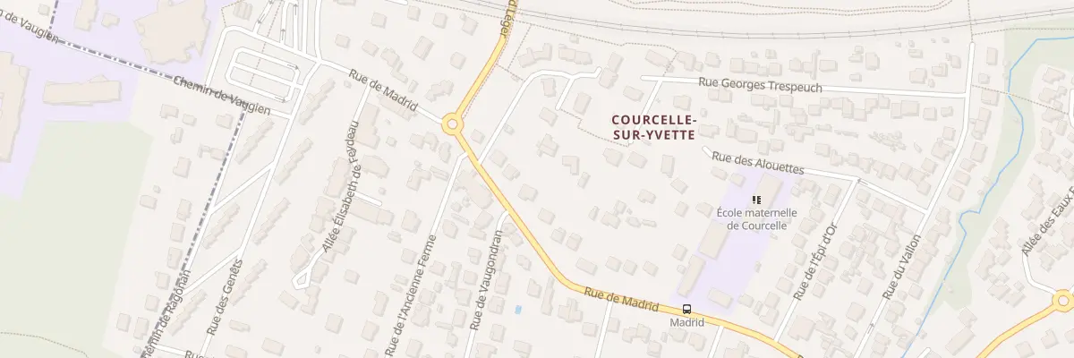 Plan du 27 Rue de Madrid à Gif-sur-Yvette