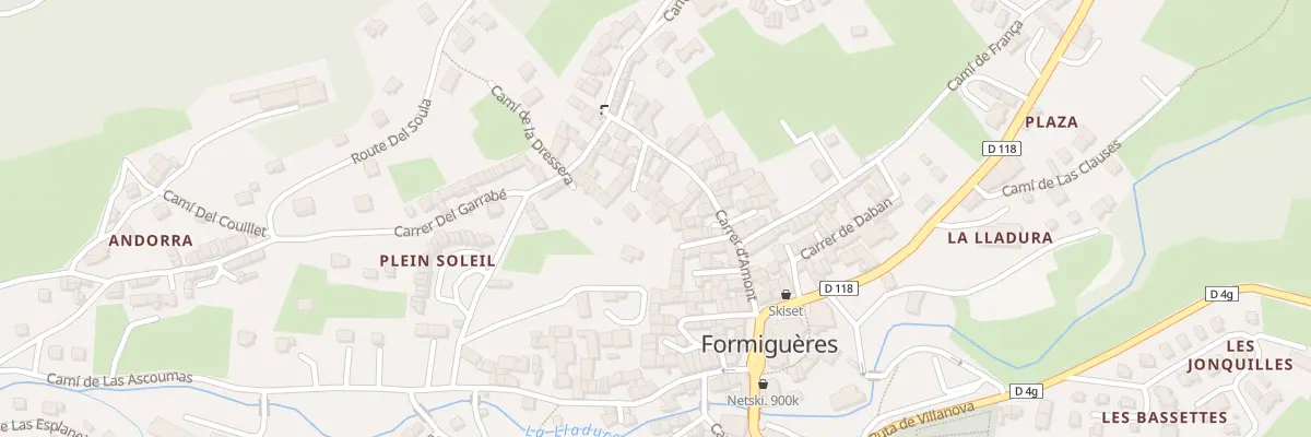 Plan du 8 Cae Del Crespi à Formiguères