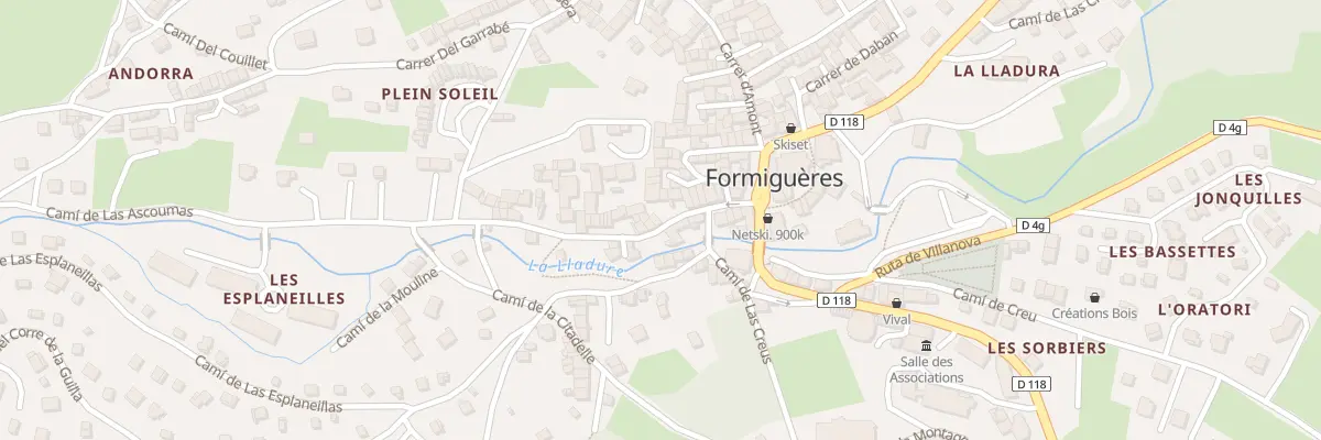 Plan du 18 Cami de la Ribera à Formiguères