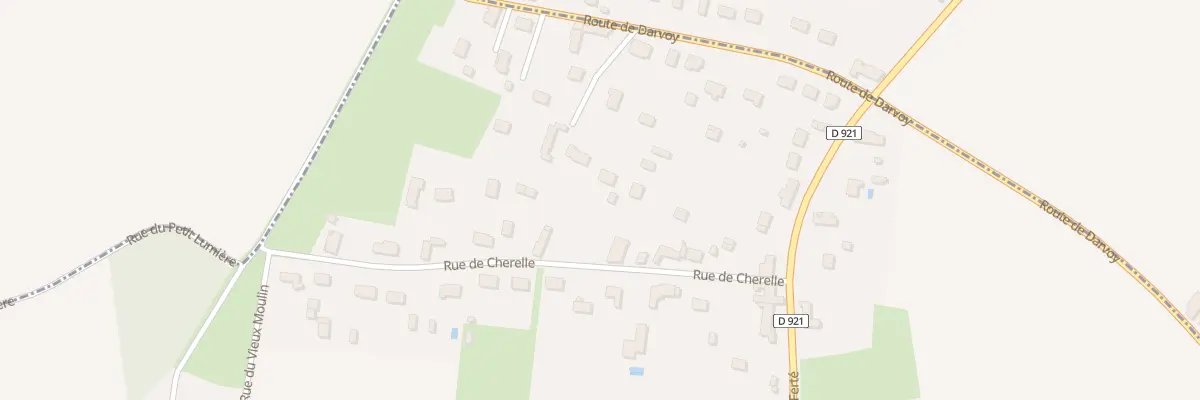 Plan du 16 Rue de Chérelle à Férolles